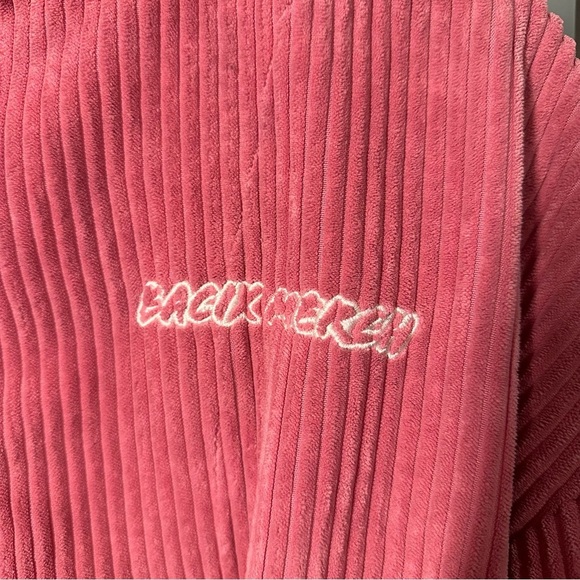BACIK MERCH Size S Pink Corduroy Tracksuit - Picture 4 of 12